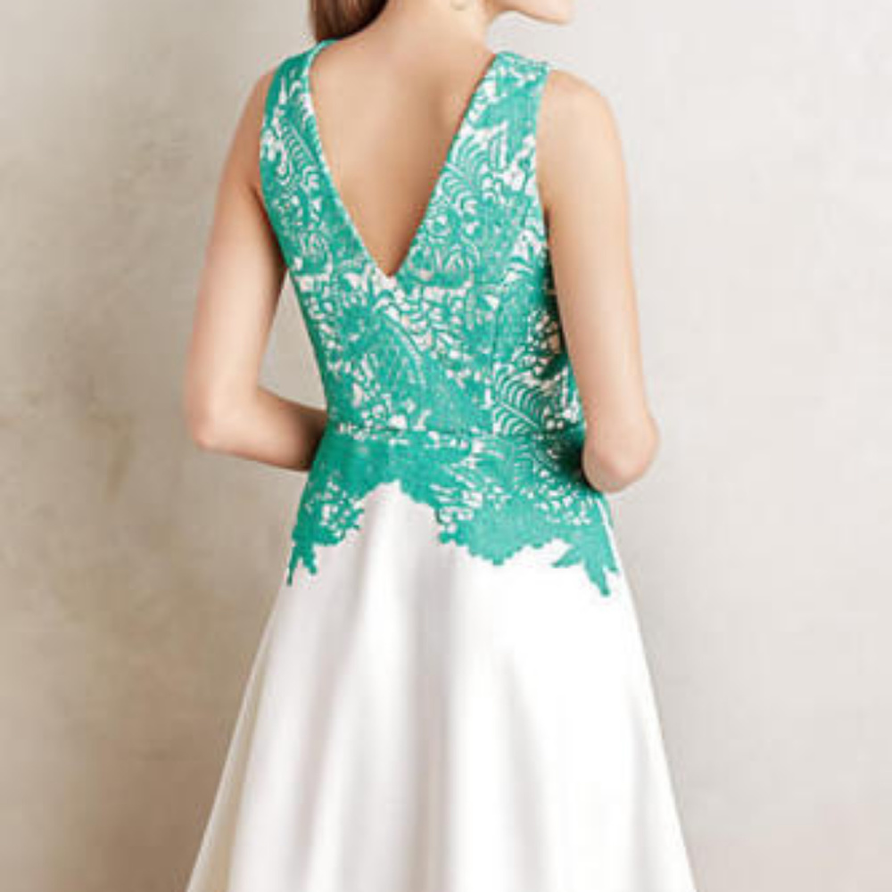 ANTHROPOLOGIE Arbor Lace Dress 6P Sleeveless